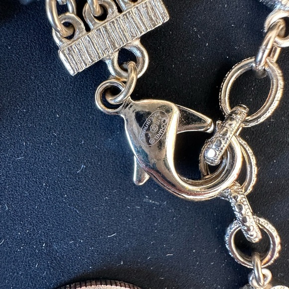 Chanel CC Strass Multistrand Double Loop Necklace in Gold - Picture 12 of 14